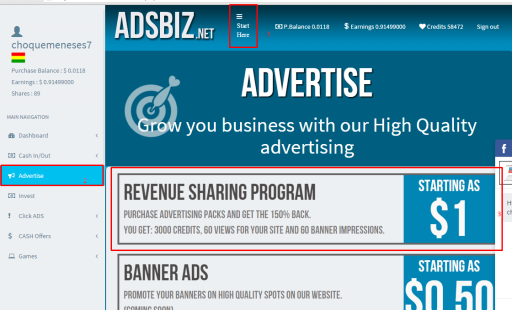 adsbiz comprar adpack