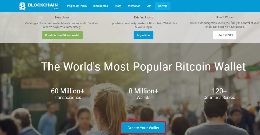 blockchain create your wallet